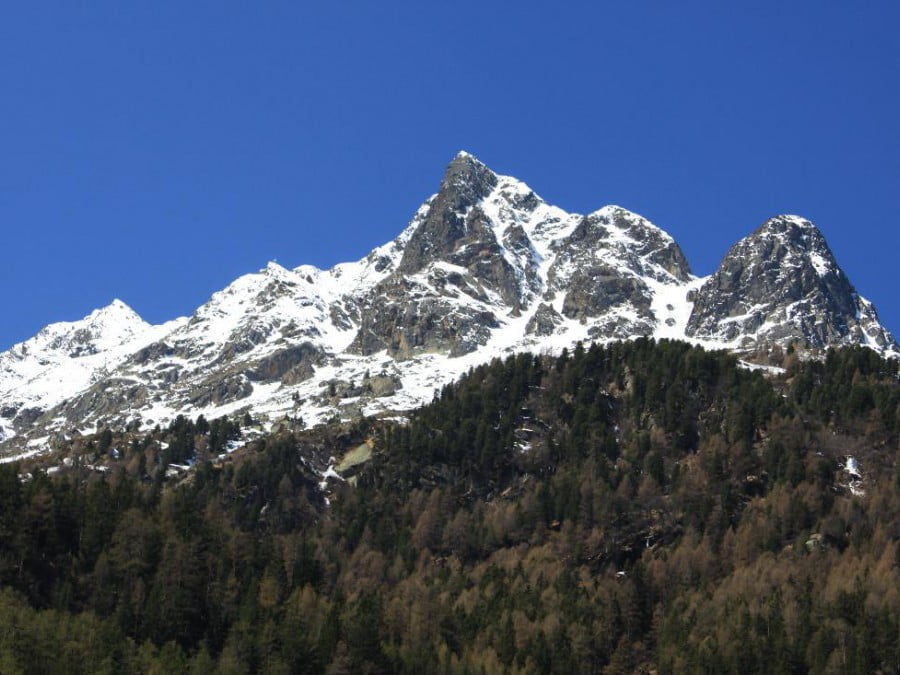 Sicht auf die Alpen, Bayern Allgäu