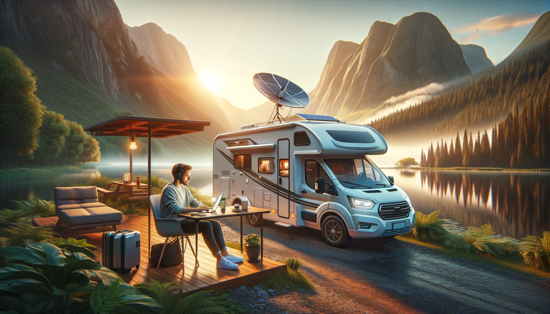 Neuss Camping digital Nomade